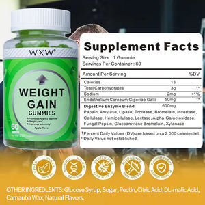 Hot Selling Weight Gain Gummies Nutritional Supplements Gummy Energy Support Collagen Candy - Product Image 2