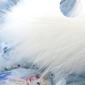 Giacche Invernali per Bambini, Cappotti Lunghi con Collo in Pelliccia e Cappuccio per Bambine - Product Image 4