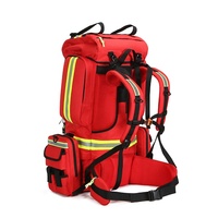 Sac à dos d'urgence imperméable grande capacité avec système de fixation SWIFT, sacoche détachable pour matériel de lutte contre les incendies forestiers, hygiène et premiers secours