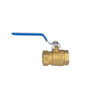 Válvula de Bola de Latón de Alta Temperatura Directa de Fábrica, Tipo Unión de 1 Pulgada, Roscas Macho/Hembra, Sistemas de Agua, Sellado EPDM, Funcionamiento a 650 psi