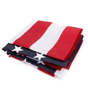 Heavy Duty 210D 3x5 FT US <b>Flag</b> Outdoor 90x150cm Embroidered American <b>Flag</b> with 2 Brass Grommets - Product Image 6