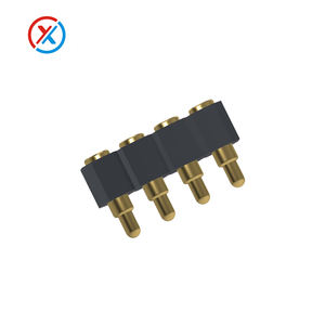 Pogo Pin <span class=keywords><strong>Gold</strong></span> Spring Loading SMD Needle PCB 2,5mm 2 3 4 5 6 Pin para conector de alimentación Pogo Pins - Product Image 3