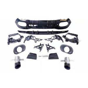 Diffuseur arrière double embouts d'échappement pour Mercedes benz classe A W177 2019 2020 2021 2022 <span class=keywords><strong>2023</strong></span> A35 <span class=keywords><strong>A45</strong></span> lèvre de berline à hayon - Product Image 3