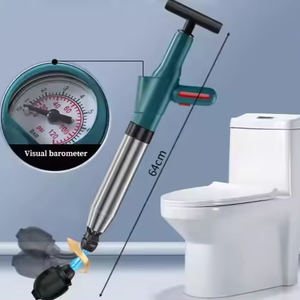 Eliminador de obstrucciones para inodoro, <span class=keywords><strong>desatascador</strong></span> de drenaje para inodoro, émbolo de chorro de <span class=keywords><strong>aire</strong></span> de alta presión, émbolo para inodoro - Product Image 4