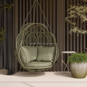 Вилла внутренний двор для отдыха на открытом воздухе веревка качели балкон патио отель курорты водонепроницаемый и солнцезащитный крем мебель - Product Image 4