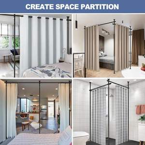 Yijiale Woonkamer Partitie Draagbare Kamer <span class=keywords><strong>Divider</strong></span> Gordijn Scheidingswand Douche Scheidingswand Kantoor Scheidingswand - Product Image 5