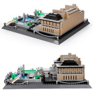 Wange 5226 Hotel Imperial Tokio Japón, Bloques de Construcción, Modelo de Ladrillos, Juguete Educativo de Ensamblaje para Niños y Niñas - Product Image 4