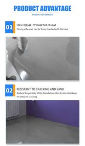 Patch de béton de <span class=keywords><strong>mortier</strong></span> collé de polymère de haute résistance et matériau de <span class=keywords><strong>réparation</strong></span> de plâtrage de maçonnerie pour le <span class=keywords><strong>mortier</strong></span> de <span class=keywords><strong>réparation</strong></span> de ciment de Construction - Product Image 5