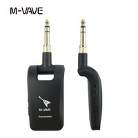 Sistem Nirkabel Gitar M-VAVE WP-5 2.4GHz 6 Saluran Pemancar dan Penerima Audio Nirkabel Isi Ulang dengan Konektor Stereo 2 in 1