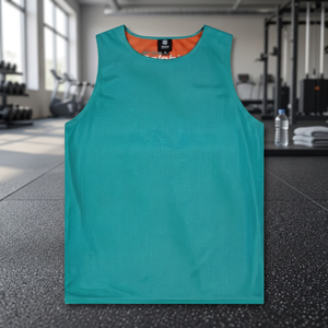 Custom Unisex Breathable Mesh Sports Training Vest Lightweight Sleeveless Athletic Jersey - Product Image 4
