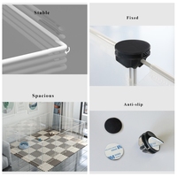 Clôture pour chien en plastique transparent, pare-vent, porte d'isolement intérieure, garde-corps, assemblage gratuit, cage pour chien de petite et moyenne taille