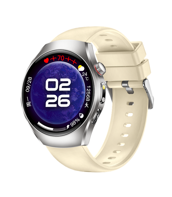 New Arrival ET460 ECG HRV Body Temperature Health Monitor Smart  Watch 2026 With SOS BT Call Women Men Smartwatch