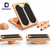 Planche d'équilibre et de déséquilibre 3-en-1 Bellewins à angles multiples, idéale pour les débutants et les exercices de rééducation