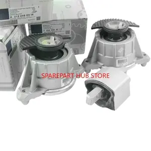 OEM A2042404217 A2122400418 A2202400518 3pcs Support de Moteur Support de Transmission pour <span class=keywords><strong>Mercedes</strong></span> Benz W204 W205 C200 C250 <span class=keywords><strong>E200</strong></span> E250 - Product Image 6