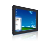 Tablette PC tout-en-un étanche de 12.1 pouces Win10/11 Pro Linux 2 LAN RJ45 2 COM RS485 WIFI Panneau industriel PC de bureau