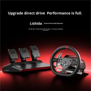 Volante da Gioco PXN V10 Pro con Force Feedback e Vibrazione per <span class=keywords><strong>X</strong></span>-box One Series S/<span class=keywords><strong>X</strong></span>, PS4, PC con Pedale e Cambio - Product Image 5