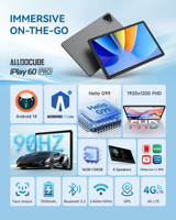 Nueva Tablet PC para Gaming Alldocube IPlay 60 Pro Directo de Fábrica en Stock, Pantalla de 10.95 Pulgadas, LTE Personalizable, 8GB+128GB, Android 14, Núcleo Octa Core