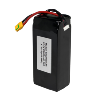 Batterie Lipo Mason Power 6S 22.2V 22000mAh 30C pour drone de relevé et de cartographie avec prise QS8 XT60 XT90 AS150