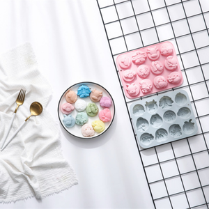 Moule en silicone pour animaux <span class=keywords><strong>du</strong></span> zodiaque, 12 signes, moule à glaçons et à chocolat mignon de l'horoscope chinois - Product Image 6