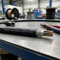 Cable de Control Blindado PrimePro KVVB22 450/750V Multiconductor Cu con Doble Armadura de Cinta de Acero STA, Cubierta de PVC, Cable de Señal para Entierro Directo