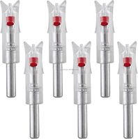 HT Wholesale Archery : Nocks LED lumineux en aluminium pour arbalètes et arcs, compatibles avec des flèches de calibre .300/7.62mm pour la chasse et la pratique de tir sur cible