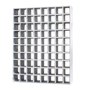 Grille en acier galvanisé à chaud Q235 pour plateforme industrielle, fournisseur de grilles en acier, grille en acier pour <span class=keywords><strong>couvercle</strong></span> de fosse, vente en gros - Product Image 1