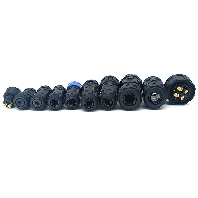 High Quality Wholesale Price M12 IP68 Waterproof Self - Locking Female Male 2 to 17 Pin Circular Connector