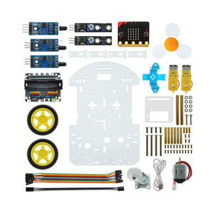 ערכת רכב רובוט חכם מעקב אחר קו רוח כיבוי אש הימנעות ממכשול תכנות בשפת C לימוד ערכת לוח אם - Product Image 5