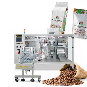 Chinese factory packaging machinery aluminum foil bag rice packing machine 1kg 2kg 5 kilo coffee bean packing machine
