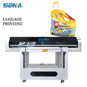 Pet ball felt ball printing machine 9060 per bagagli stampante UV bottiglia d'acqua vaso frigorifero sticker outlet