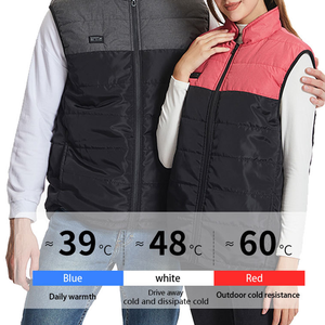 Chaleco Térmico Recargable por USB al por Mayor para Hombre, Ropa Exterior Eléctrica Lavable Informal para Invierno, Chaqueta para Senderismo y Esquí al Aire Libre - Product Image 5