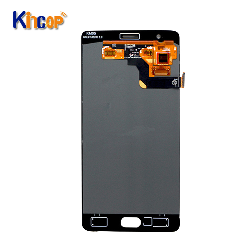Écran + Cadre Complet Pour OnePlus 3T - Display Tactile, Verre Noir, Neuf D'origine