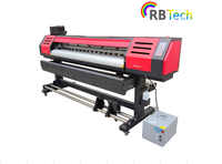 Usine de fabrication professionnelle de vêtements société de publicité haute résolution grand format 1.6m 1.9m imprimante rouleau à rouleau uv