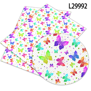 Rollo de PVC de 30*136cm con estampado de mariposas y arcoíris para sofá, muebles, prendas, decoración de cocodrilos, manualidades y carros de golf - Product Image 5