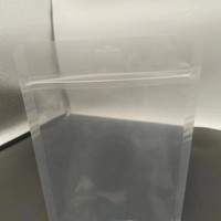 Emballage et impression personnalisés, sacs en plastique refermables à fermeture éclair, en PE mat recyclable, à fond plat, pour vêtements