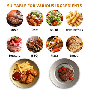 Platos de Acero Inoxidable 304 de Grado Alimenticio para Cena <span class=keywords><strong>en</strong></span> Hoteles Elegantes, Diseño Clásico, Duraderos, Aptos para Lavavajillas, para Ensaladas y Pizzas - Product Image 5