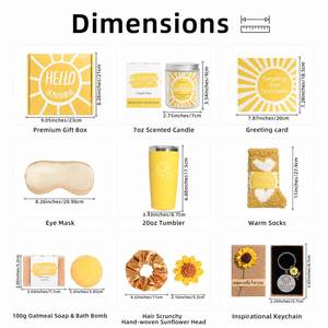 Nuevo Set de Regalo Corporativo Promocional 2026 con Logotipo Personalizado, Precio de Fábrica, Tema Amarillo, Set de Regalo de Recuerdo para Empleados - Product Image 2