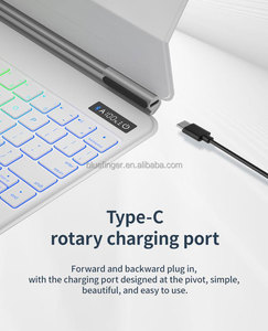 Eyboard para IAD ad ro, 11 pulgadas M4 2024 ITH ulti-touch rrackpad, tatus spisplay crecreen, <span class=keywords><strong>7</strong></span> colores - Product Image 4