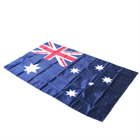 Vente en gros 3x5ft polyester australien personnalisé durable drapeaux australiens