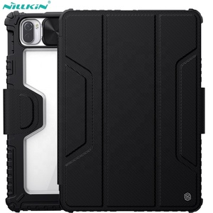<span class=keywords><strong>Funda</strong></span> de Cuero con Tapa Magnética y Soporte <span class=keywords><strong>para</strong></span> Lápiz <span class=keywords><strong>para</strong></span> <span class=keywords><strong>Xiaomi</strong></span> <span class=keywords><strong>Mi</strong></span> <span class=keywords><strong>Pad</strong></span> 6 / <span class=keywords><strong>5</strong></span> Pro 11.0\", Nillkin Armor Slide, Protección Total de la Cámara - Product Image 1