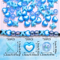 60 Perles pour Cheveux pour Enfants, Grandes Perles pour Tresses et Dreadlocks, Accessoires Multi-formes, Perles pour Cheveux pour Femmes et Filles