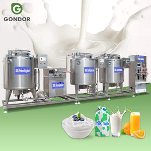 Planta Láctea Pequeña, Equipo para la Producción de Yogurt de Leche de Coco Griega, Máquina de Producción de Leche - Product Image 1