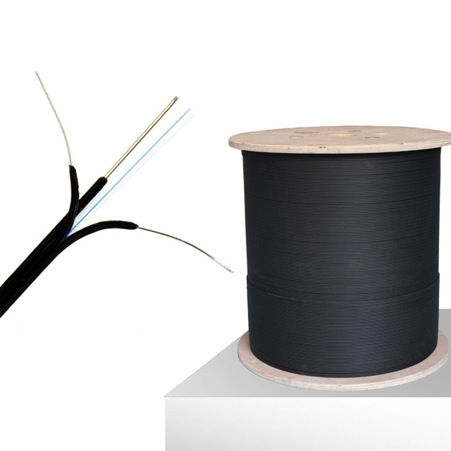 Optical Fiber Cable Oem/odm 1~12 Core Fibre Optic Fibra Ottica Gjyxfch Gjxh G657a1 G657a2 G652d Outdoor  Fiber Optic Ftth Cable