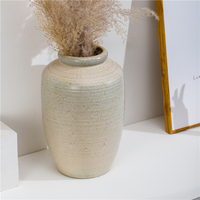 Grand design minimaliste antique à la main décoration pièces étage en céramique vases en porcelaine