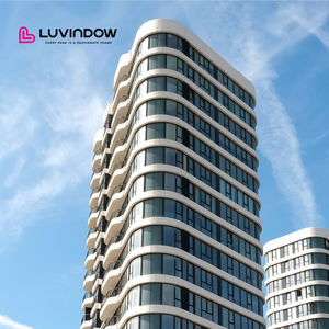 Fenêtre en aluminium à double vitrage résistante aux explosions pour immeuble <span class=keywords><strong>de</strong></span> bureaux, avec système <span class=keywords><strong>de</strong></span> bascule et <span class=keywords><strong>de</strong></span> rotation, réduction <span class=keywords><strong>de</strong></span> 25% du coût - Product Image 1