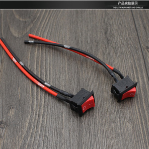 Motorcycle <b>Switch</b> Light <b>Switch</b> 10 Amps <b>Push</b> <b>Button</b> Copper Wire For Street Off-road Dual Sport Bike - Product Image 1