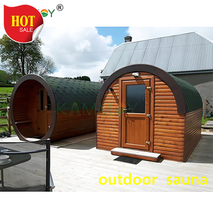 New Design Whole Piece <strong>Wood</strong> Red <strong>Cedar</strong> 6 Person Traditional Wet Cube Outdoor Sauna Room <strong>for</strong> <strong>Sale</strong> - Product Image 3