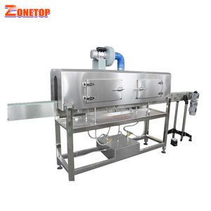 Machine automatique <span class=keywords><strong>de</strong></span> thermosoudage à tunnel <span class=keywords><strong>de</strong></span> vapeur pour étiquettes en <span class=keywords><strong>PVC</strong></span>, bouchons <span class=keywords><strong>de</strong></span> bouteilles, film rétractable avec bande transporteuse - Product Image 1