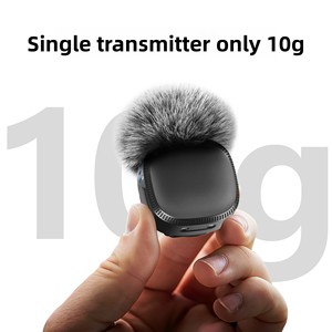 Micrófono Lavalier Inalámbrico 2.4G con Reducción de Ruido para Transmisión en Vivo, Grabación de Vlogs, Micrófono con Clip para iPhone, Android, Cámara, OEM M42 - Product Image 4
