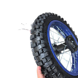 Roue arrière de moto tout-terrain 80/100-12 avec jante en acier, pièces pour VTT et UTV - Product Image 3